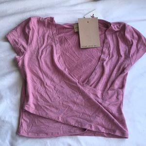Pink Crop top